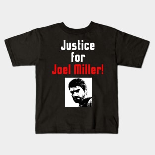 Justice for Joel Miller Black 2 Kids T-Shirt